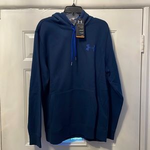 Mens, Hoodie, Blue, Under Armour